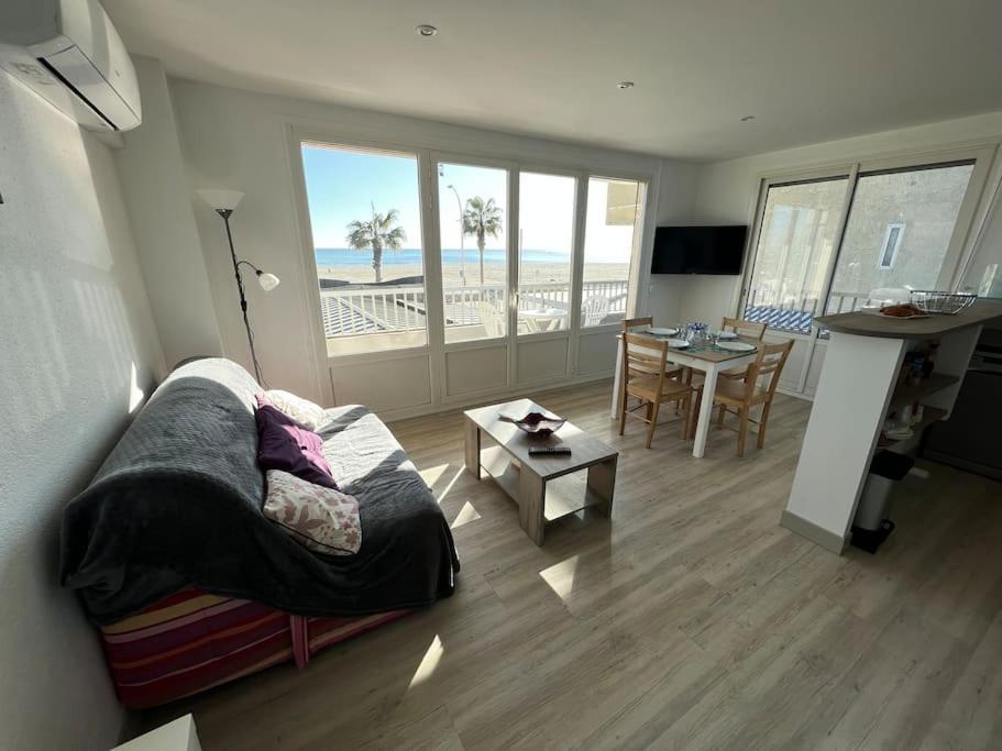Le Carrousel - Apt Vue Mer - Plage A 10 M - Clim - Wifi Кане Экстерьер фото