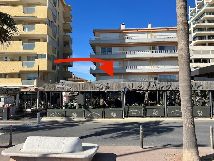 Le Carrousel - Apt Vue Mer - Plage A 10 M - Clim - Wifi Кане Экстерьер фото