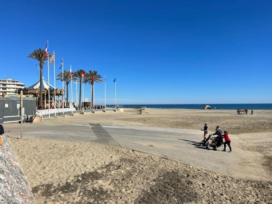 Le Carrousel - Apt Vue Mer - Plage A 10 M - Clim - Wifi Кане Экстерьер фото