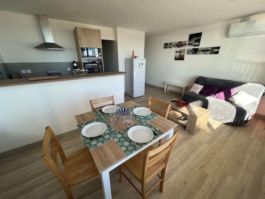 Le Carrousel - Apt Vue Mer - Plage A 10 M - Clim - Wifi Кане Экстерьер фото