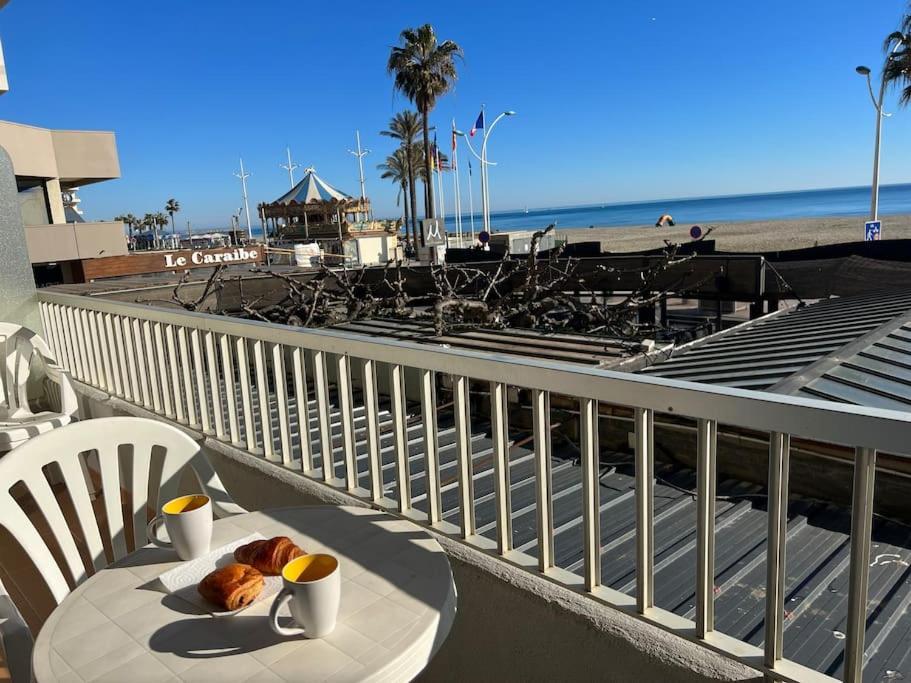 Le Carrousel - Apt Vue Mer - Plage A 10 M - Clim - Wifi Кане Экстерьер фото